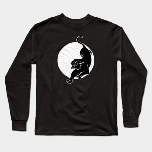 Ukiyo-e Panther Long Sleeve T-Shirt